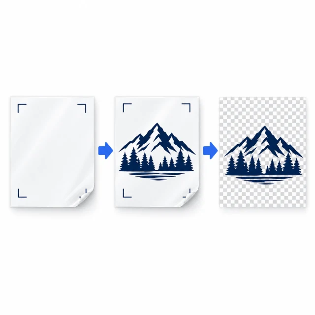 Before sending: remove all guide lines and text. Leave only the artwork to be printed.