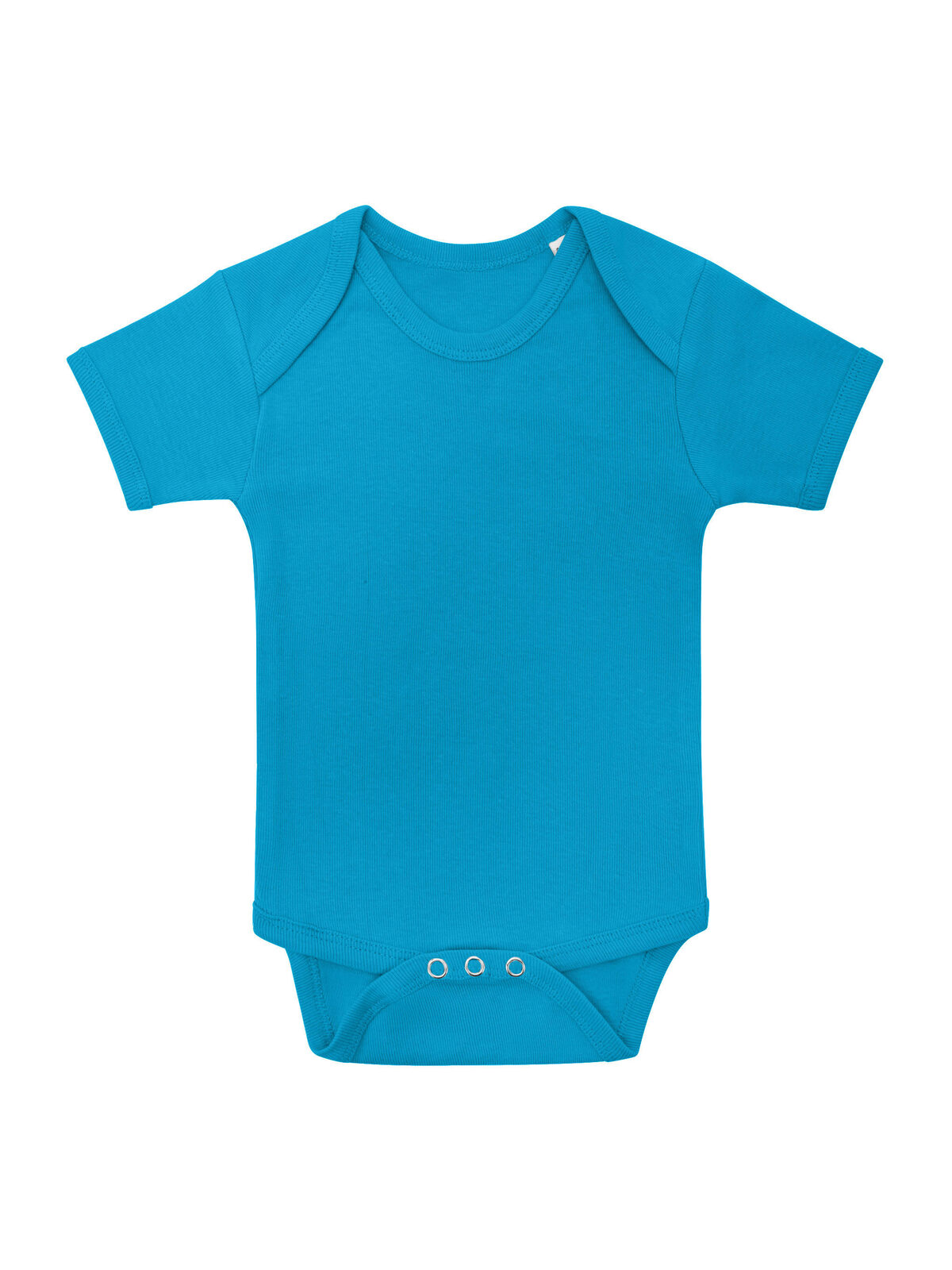Baby Bodysuit Short Sleeves - TU - TURQUOISE