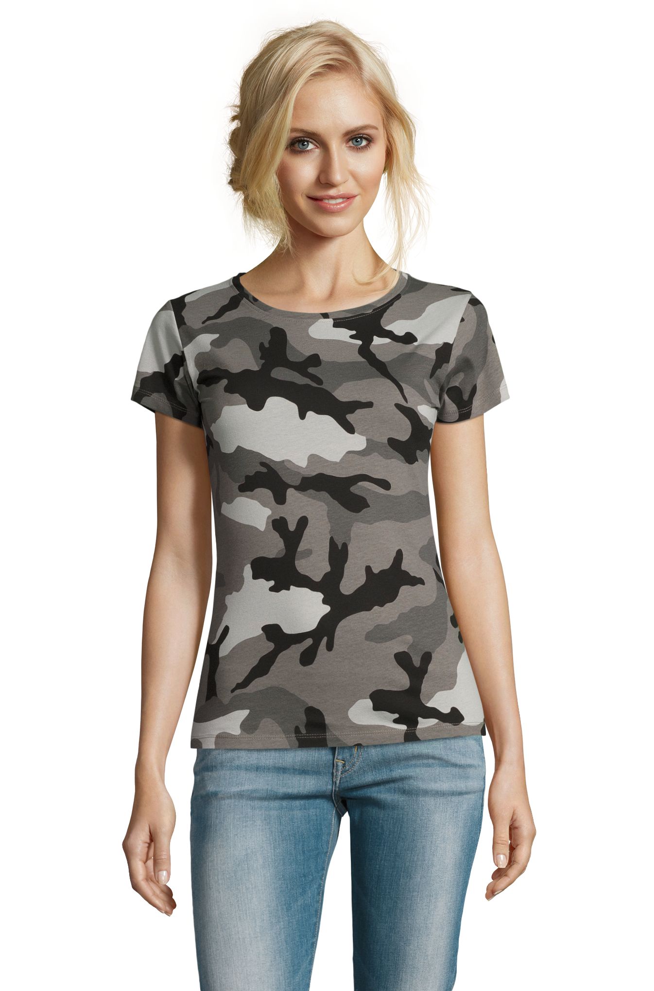CAMO WOMEN - 521 - GRAY CAMOUFLAGE
