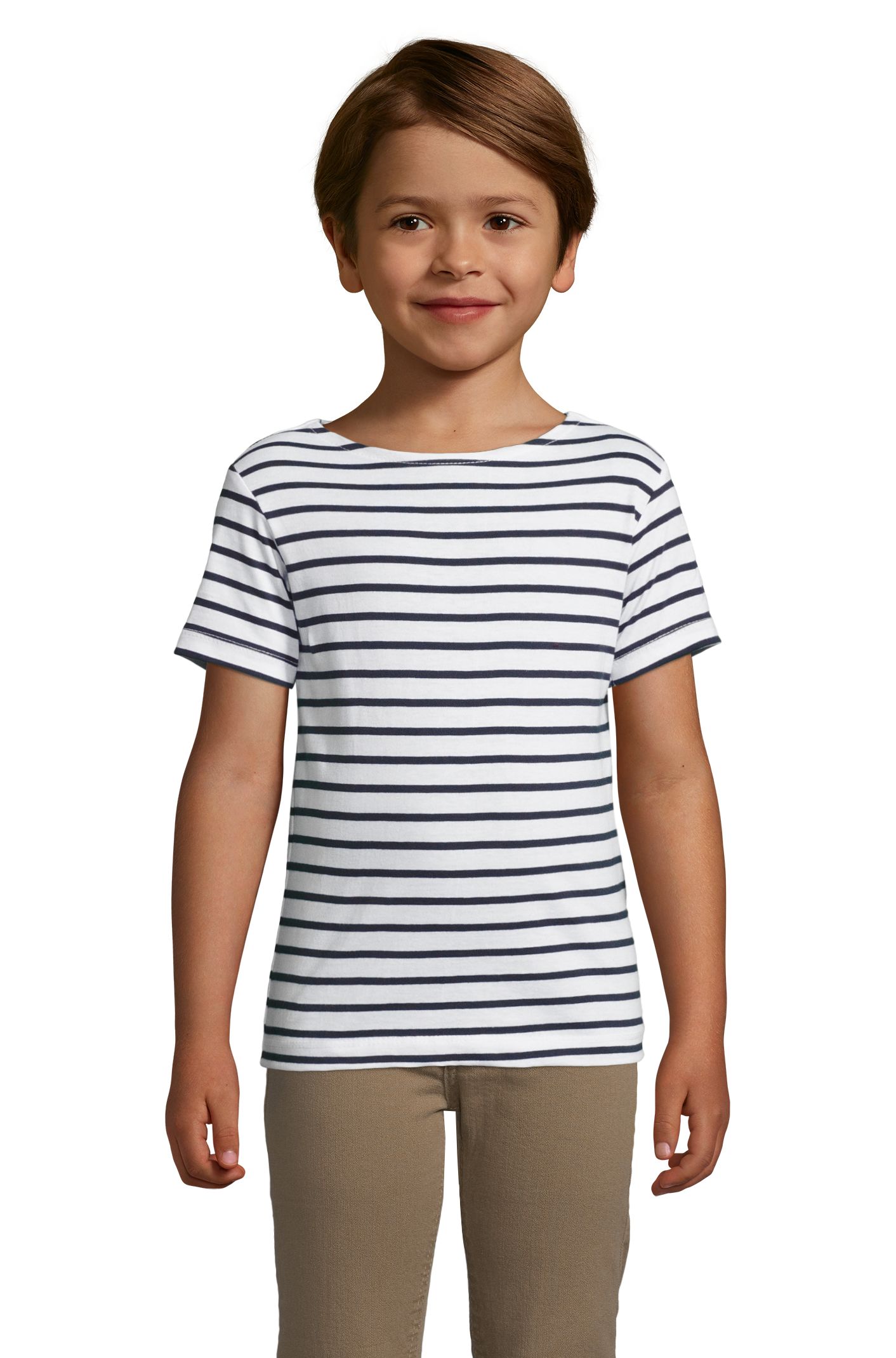 MILES KINDEREN - 904 - WIT / MARINEBLAUW