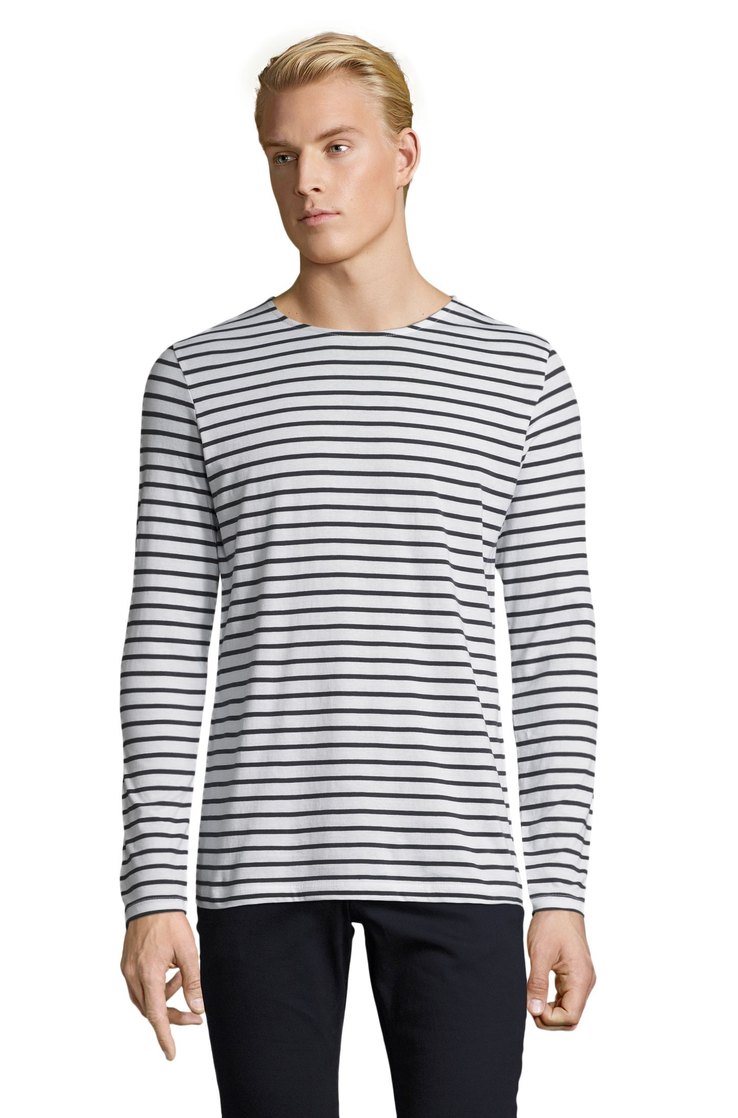 MARINE MEN - 904 - WHITE / NAVY BLUE