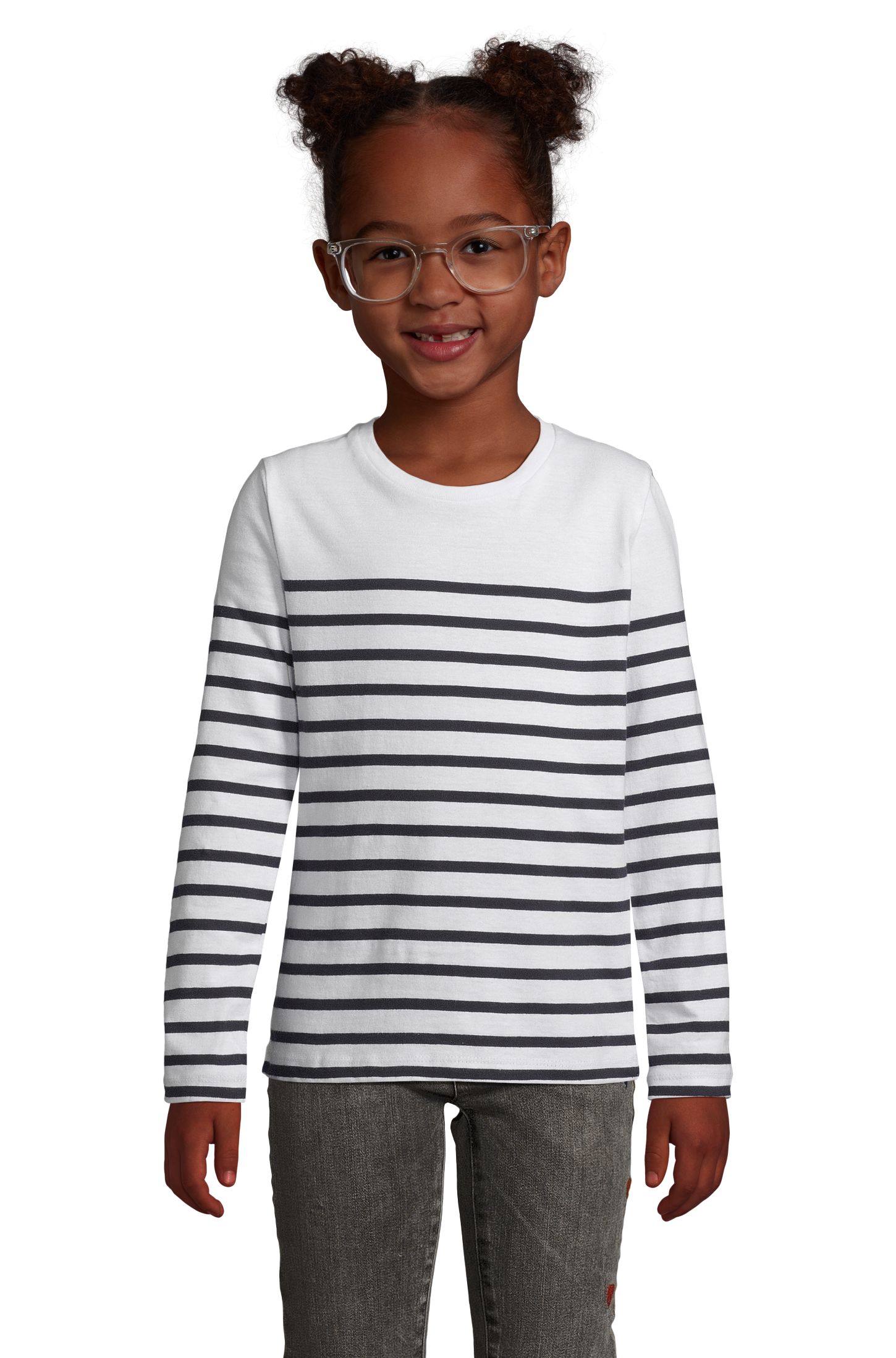 MATELOT LSL KIDS - 912 - ULTRAMARIJNBLAUW / WIT
