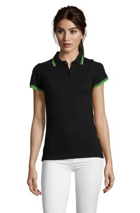 PASADENA WOMEN - 931 - BLACK / LIME GREEN