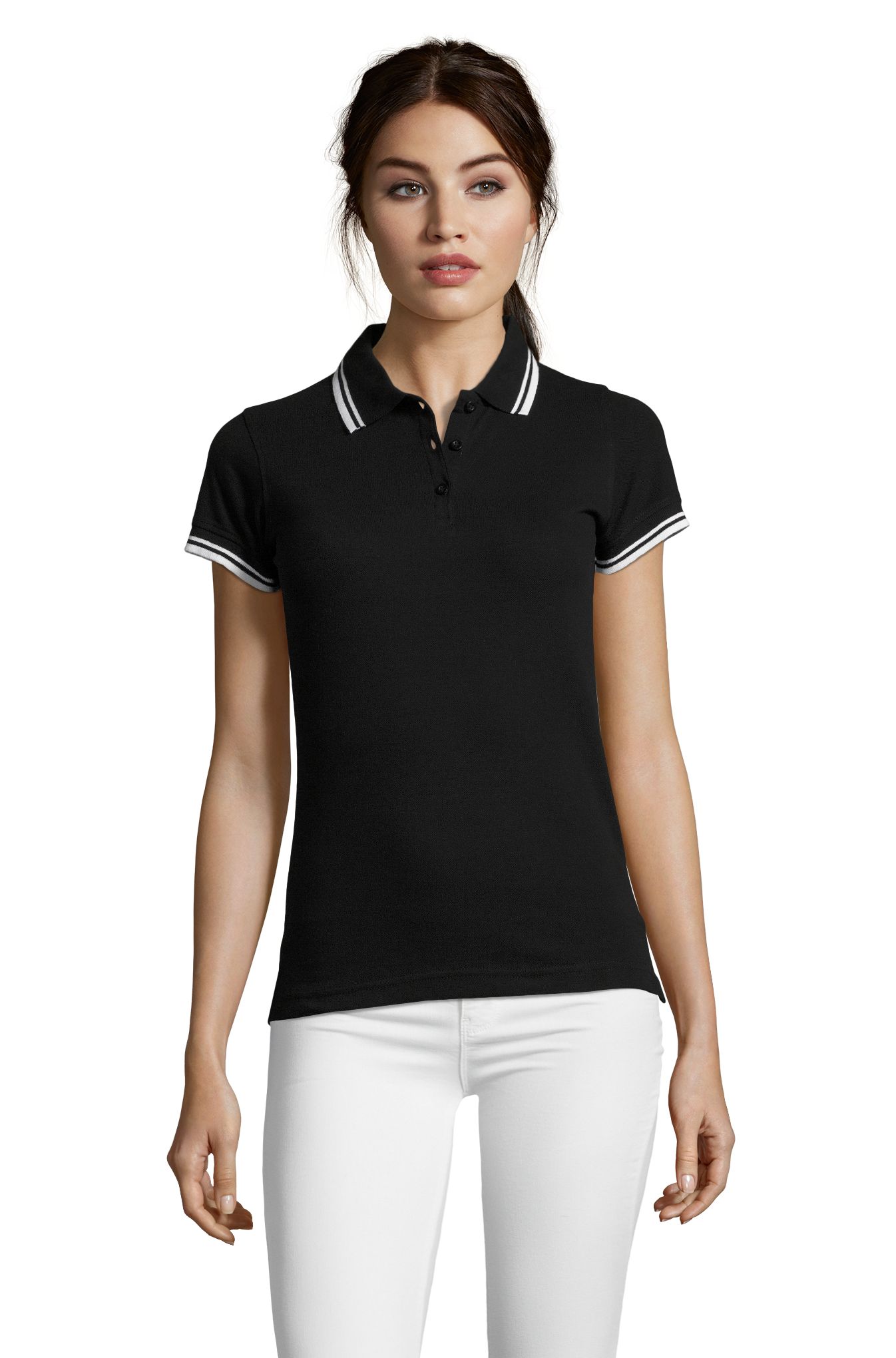 PASADENA WOMEN - 935 - BLACK / WHITE