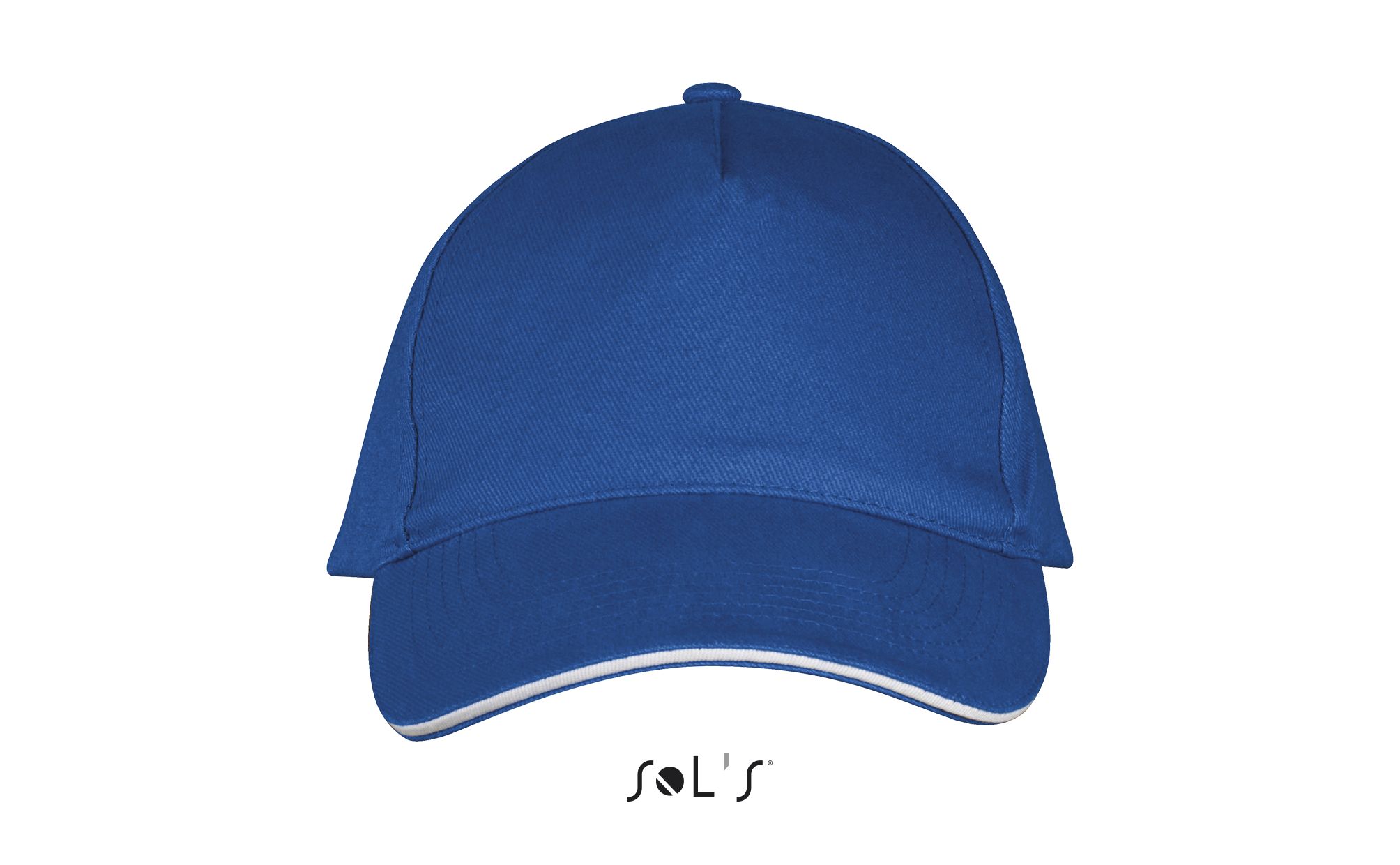 LANG STRAND - 913 - KONINGSBLAUW / WIT