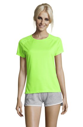 SPORTIEVE VROUWEN - 286 - FLUORESCEREND GROEN