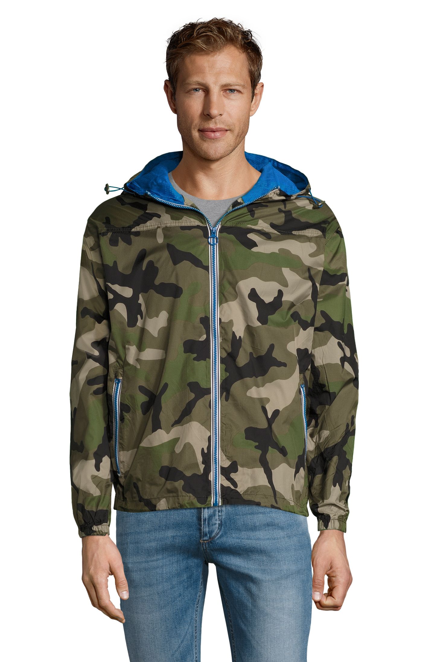 VLEET - 894 - CAMOUFLAGE / KONINGSBLAUW
