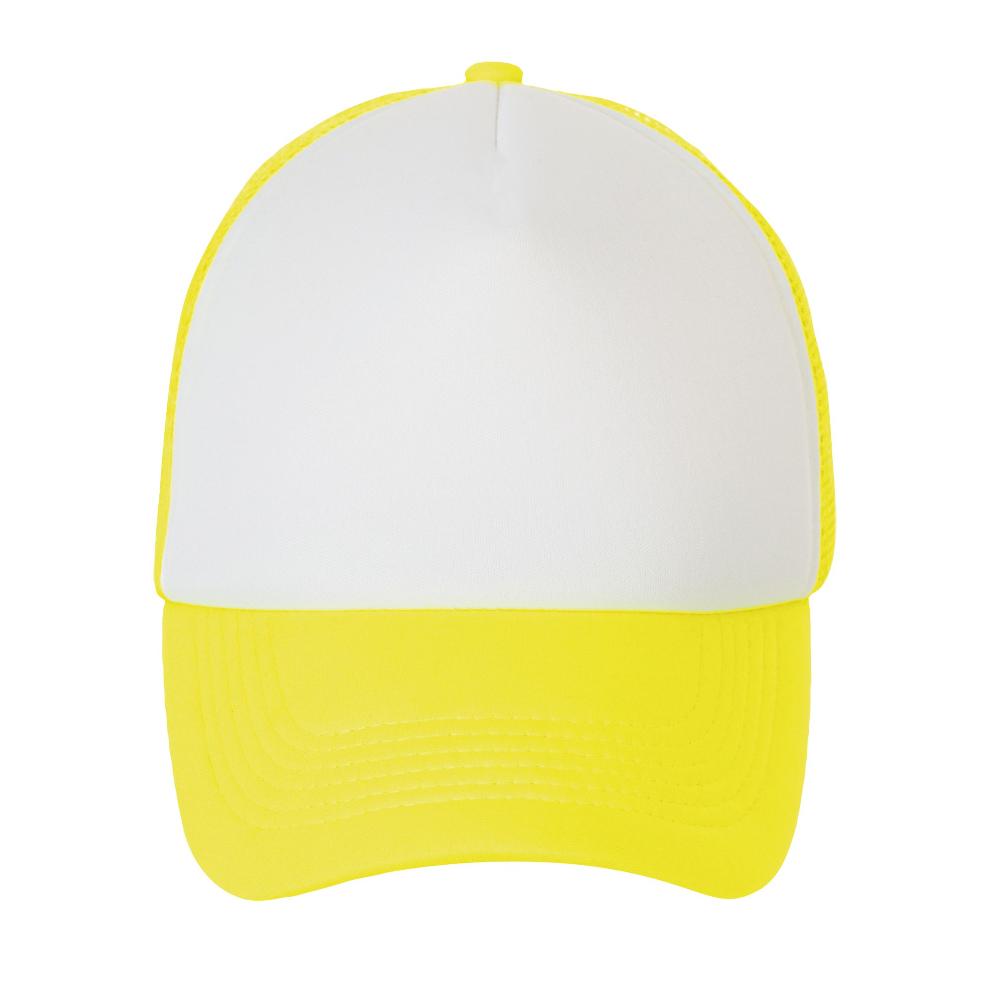 BUBBLE - 514 - WHITE / FLUORESCENT YELLOW
