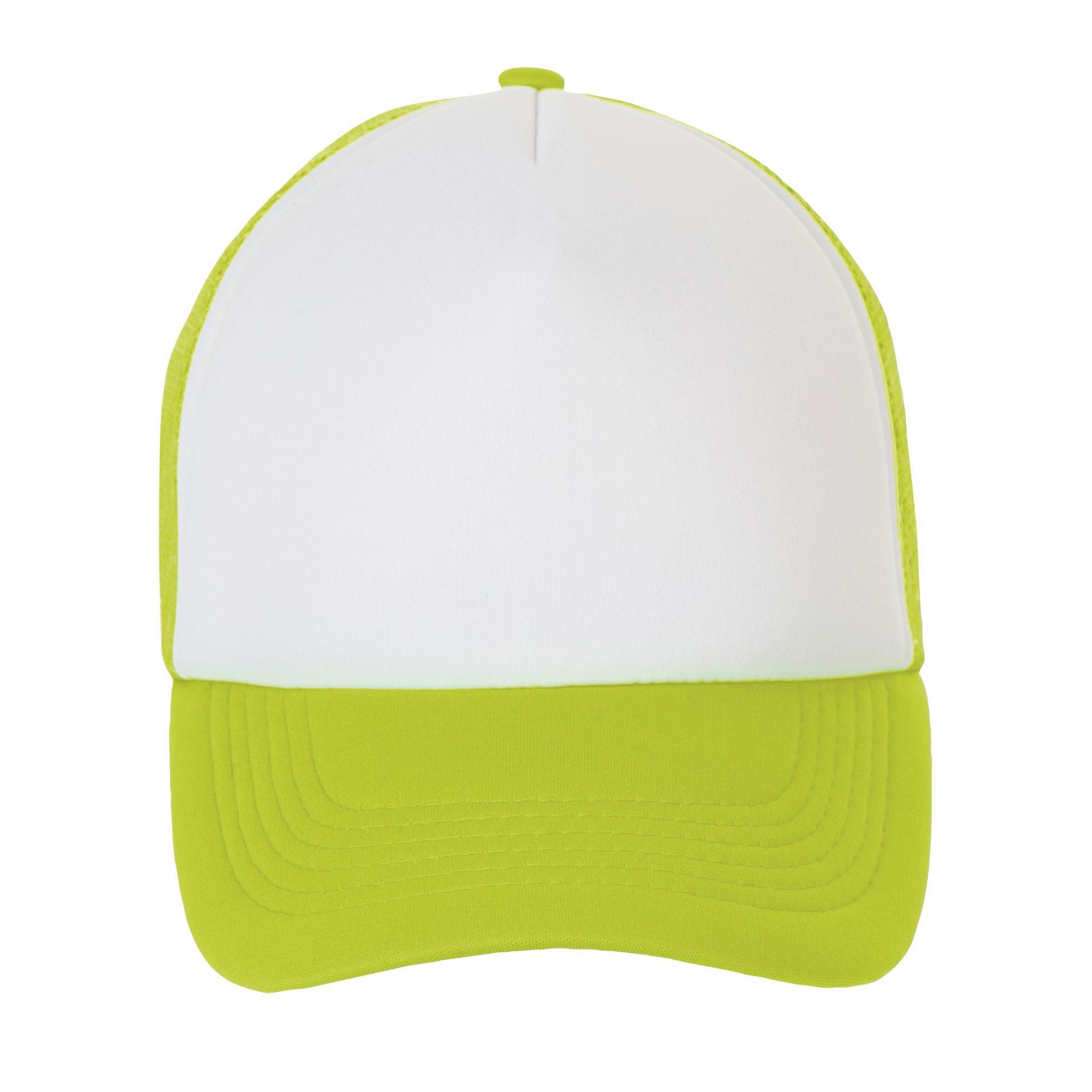 BUBBLE - 516 - WHITE / FLUORESCENT GREEN