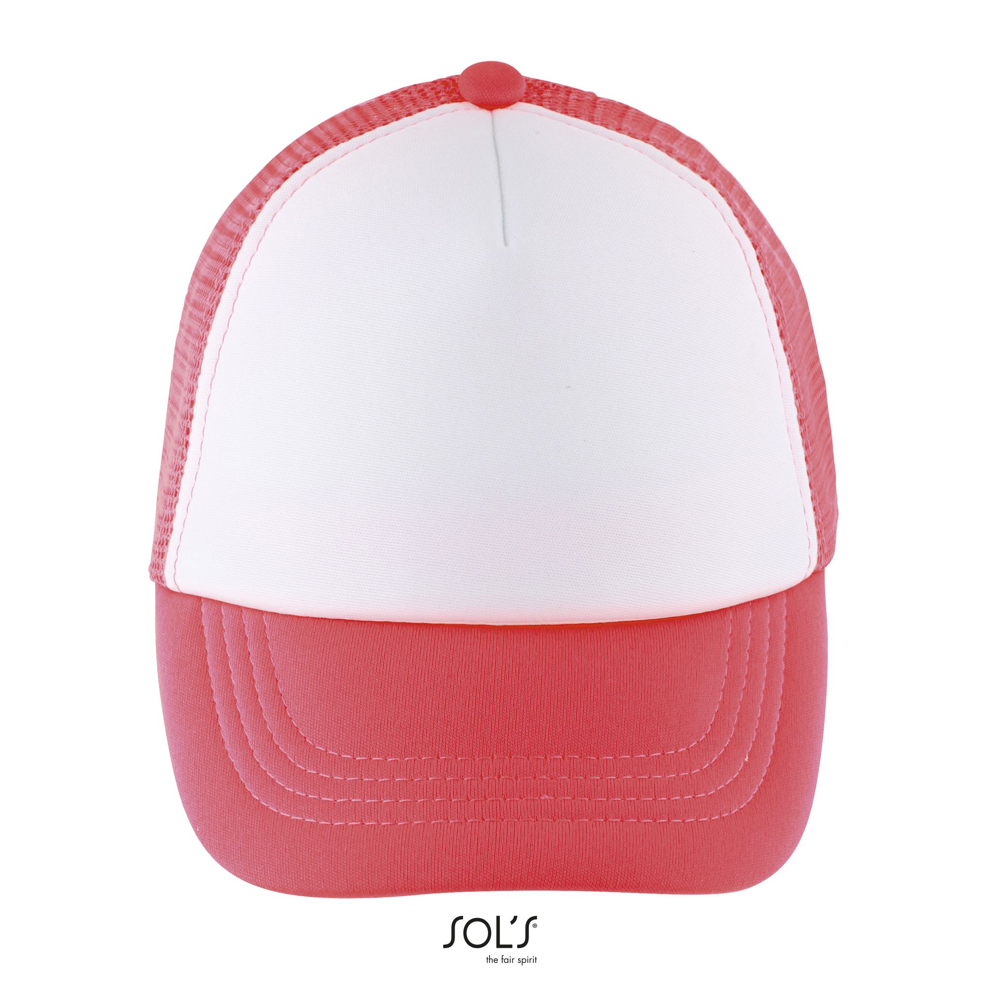 BUBBLE KIDS - 515 - WHITE / FLUORESCENT CORAL