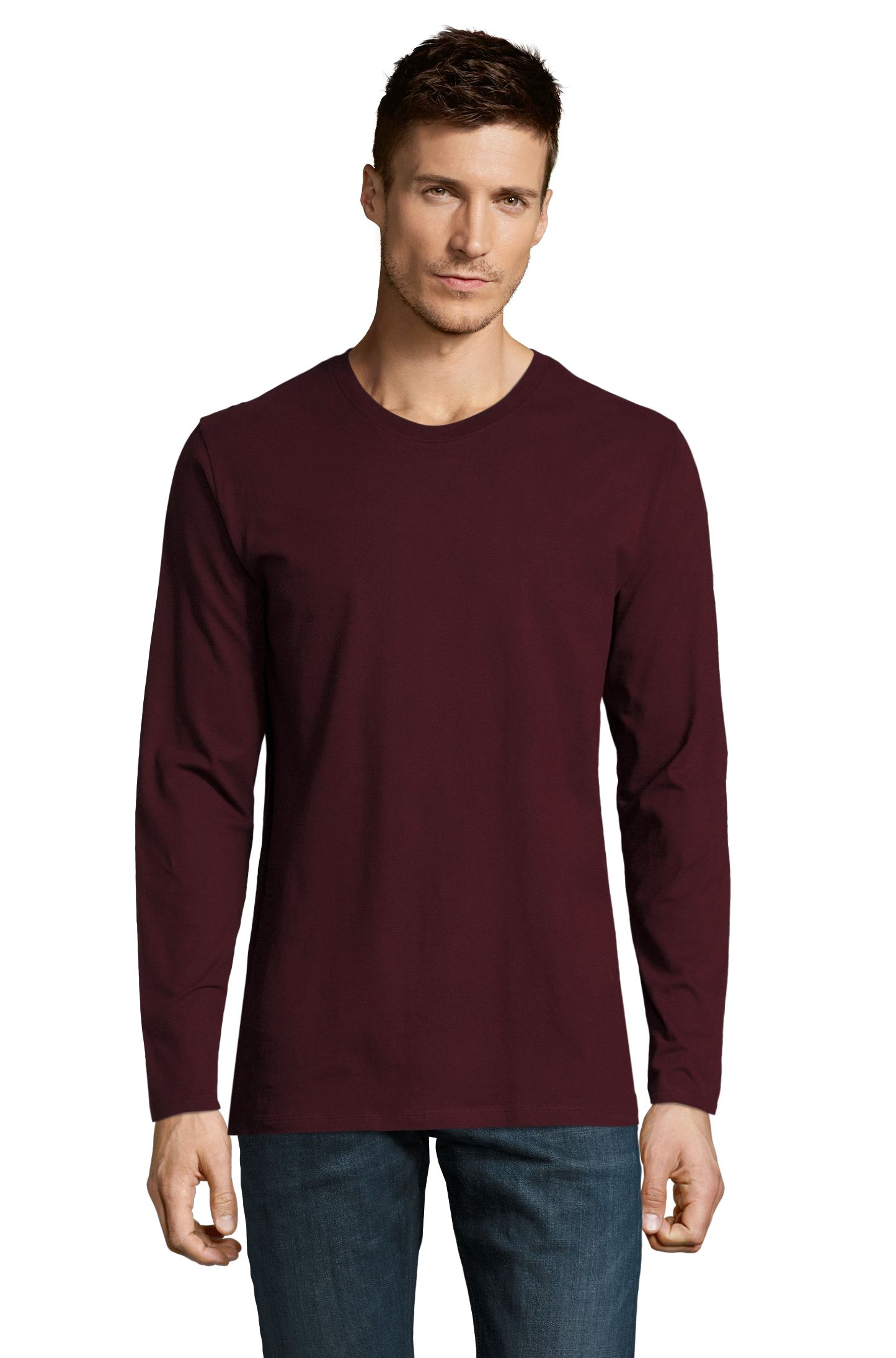 Imperial LSL MEN - 167 - BURGUNDY RED