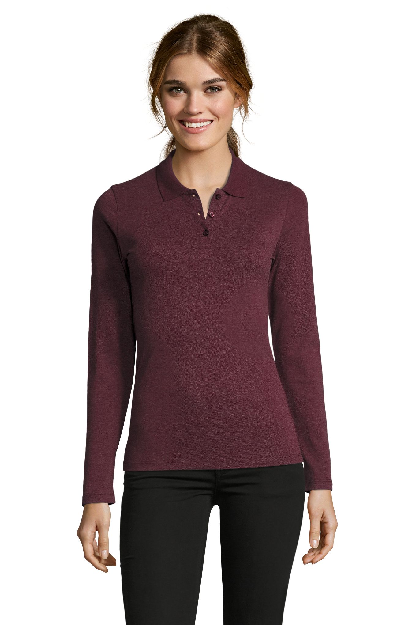 PERFECTE LSL-VROUWEN - 148 - RODE BOURGOGNE MELANGE
