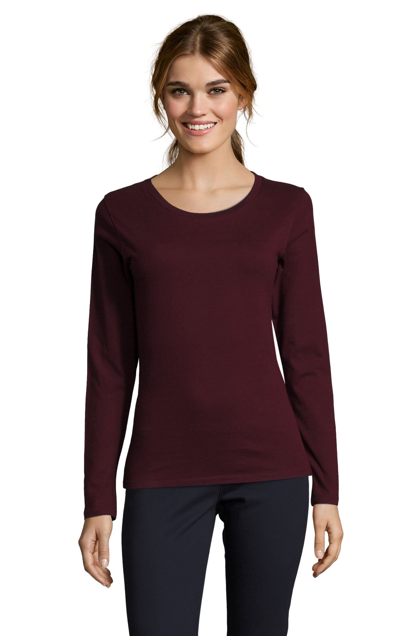 MAJESTIC - 167 - BURGUNDY RED