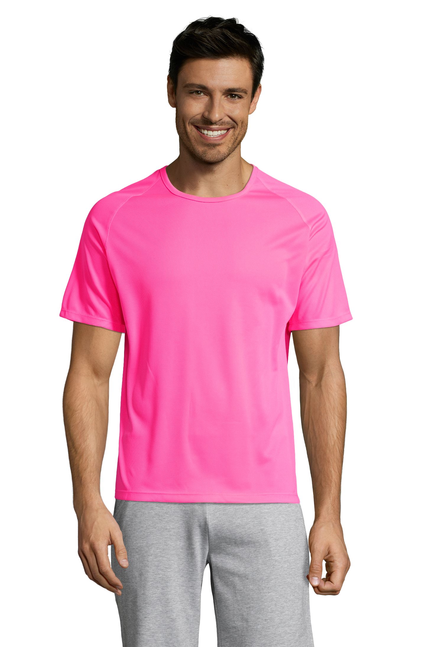 SPORTIEF - 129 - FLUORESCEREND ROZE 2