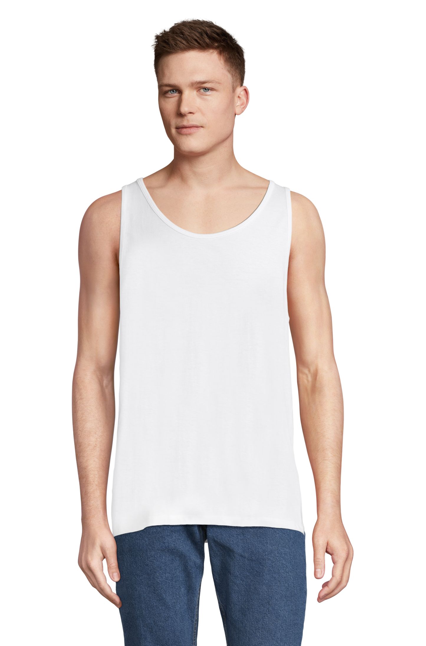 Unisex tank top CRUSADER TT - 102 - WHITE