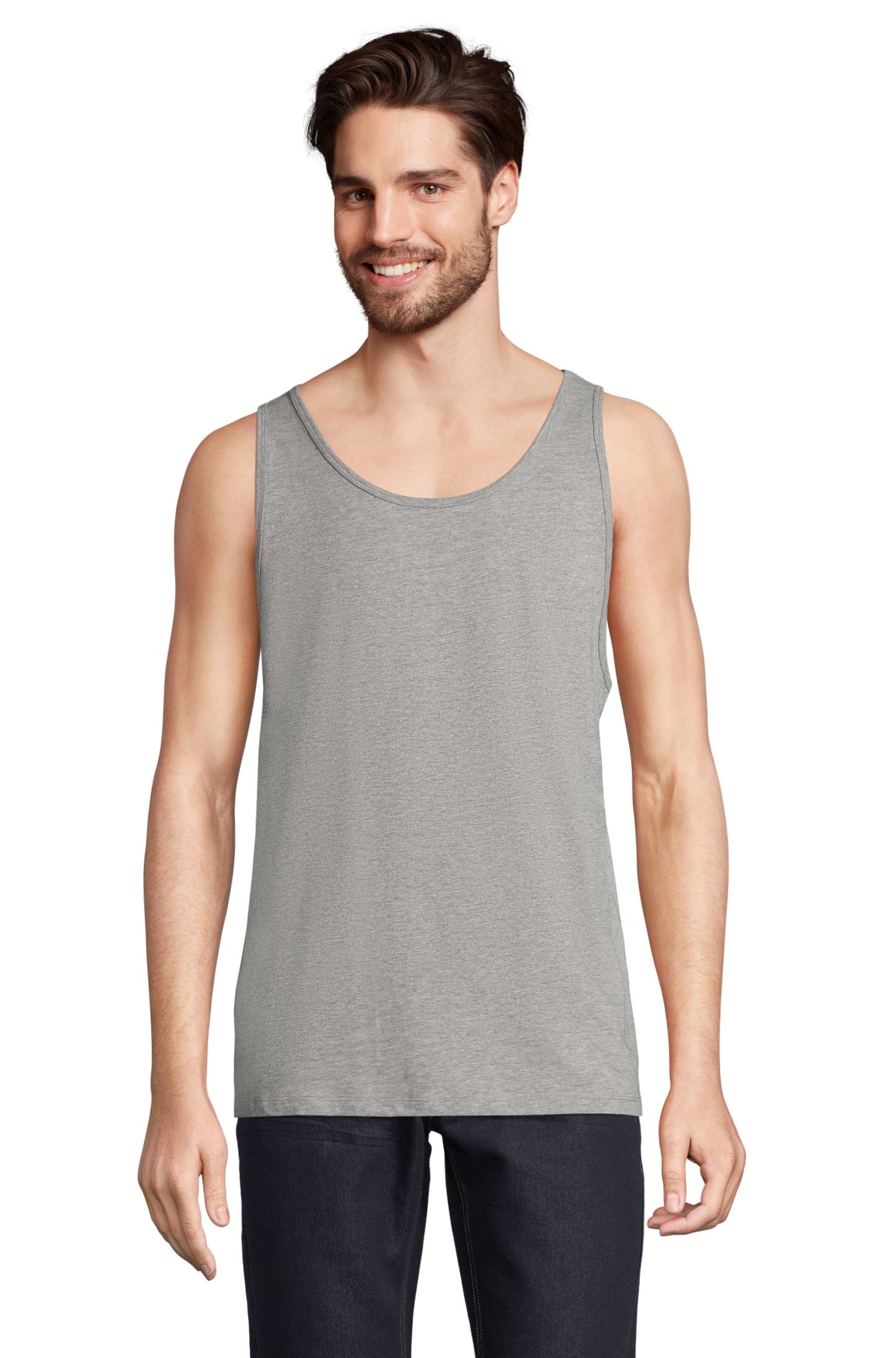 Unisex tank top CRUSADER TT - 360 - MEDIUM GREY MELANGE