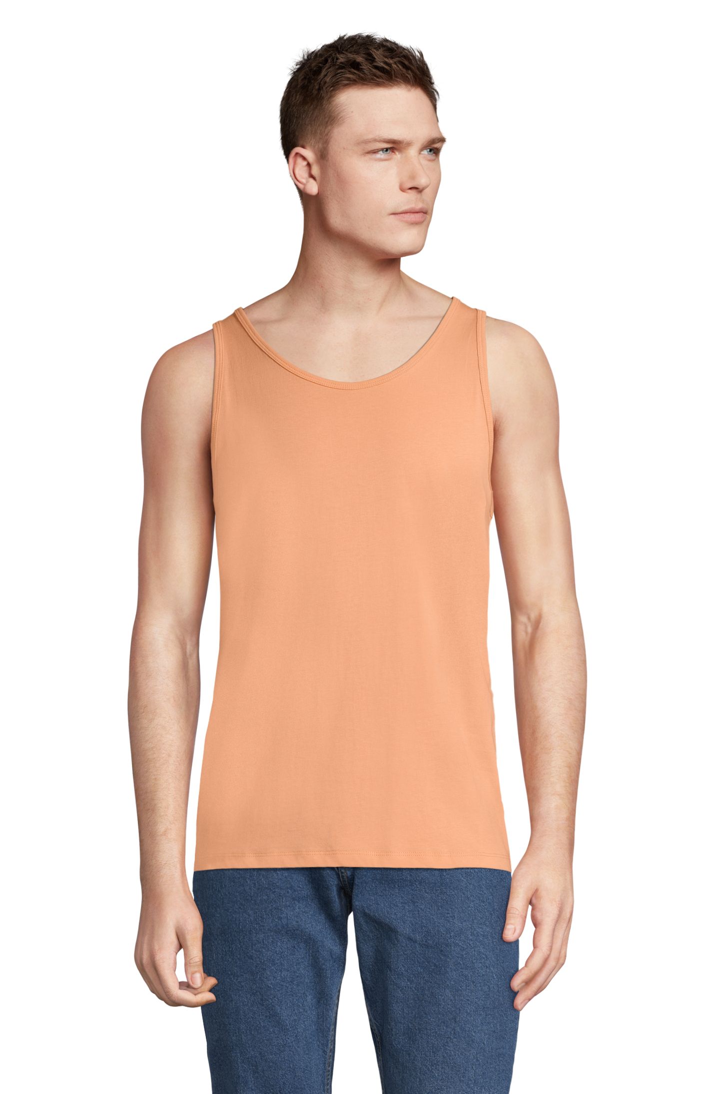 Unisex tank top CRUSADER TT - 409 - PEACH PINK
