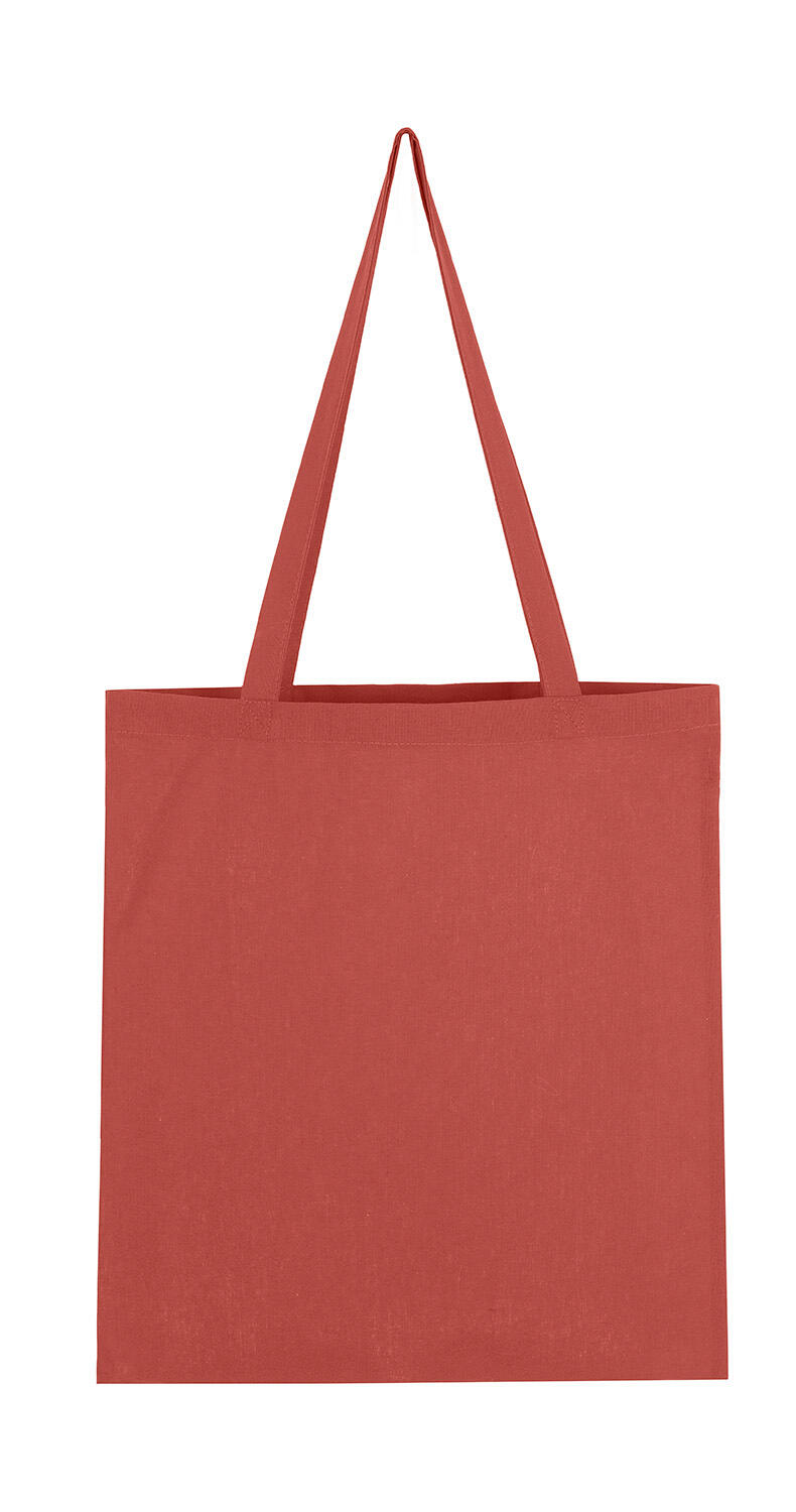 LH katoenen shopper - 408 - Verbrande oranje