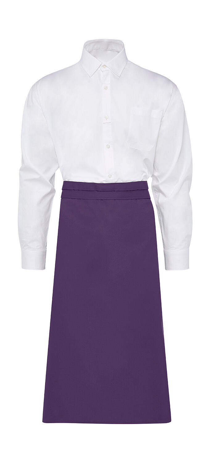 ROME - Medium-Length Bistro Apron - 349 - Purple
