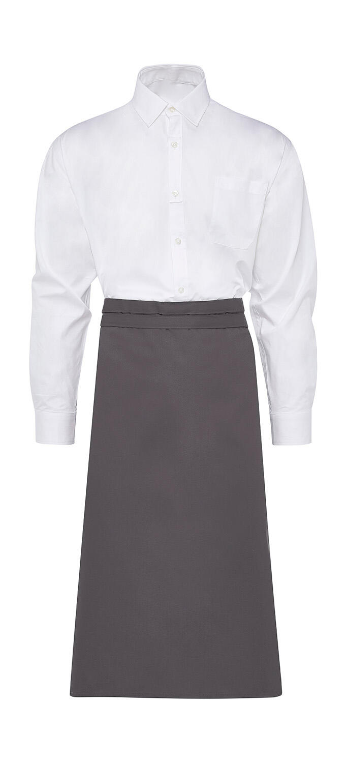 ROME - Medium-Length Bistro Apron - 121 - Snow White