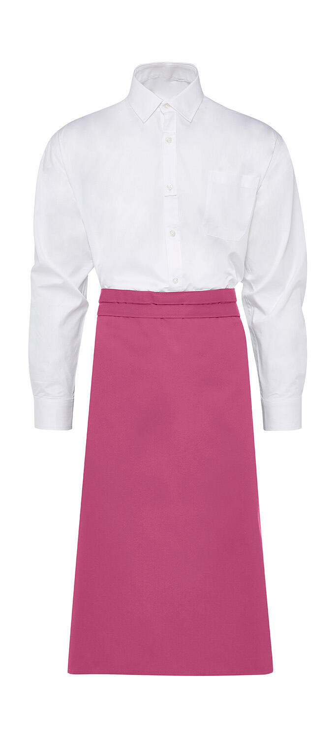 ROME - Medium-Length Bistro Apron - 419 - Pink
