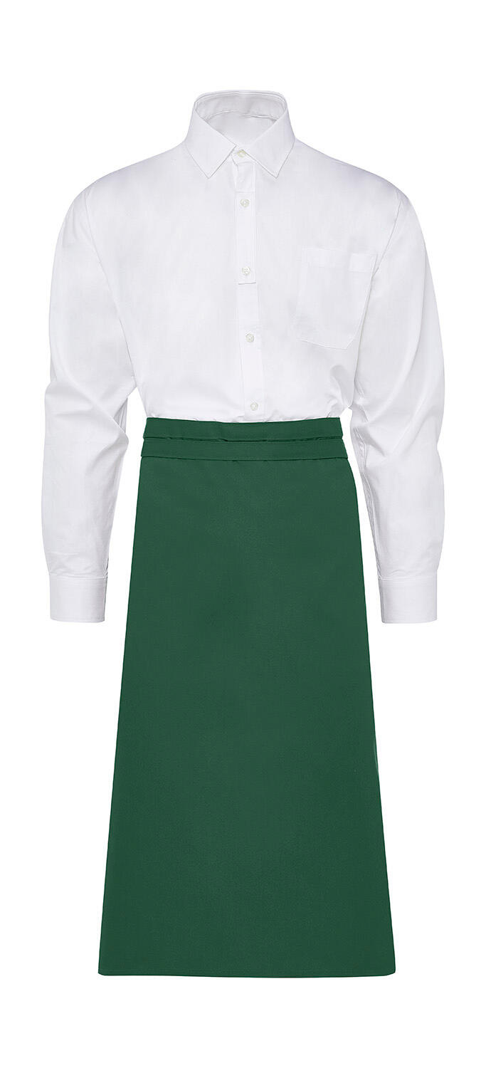 ROME - Medium-Length Bistro Apron - 540 - Bottle Green