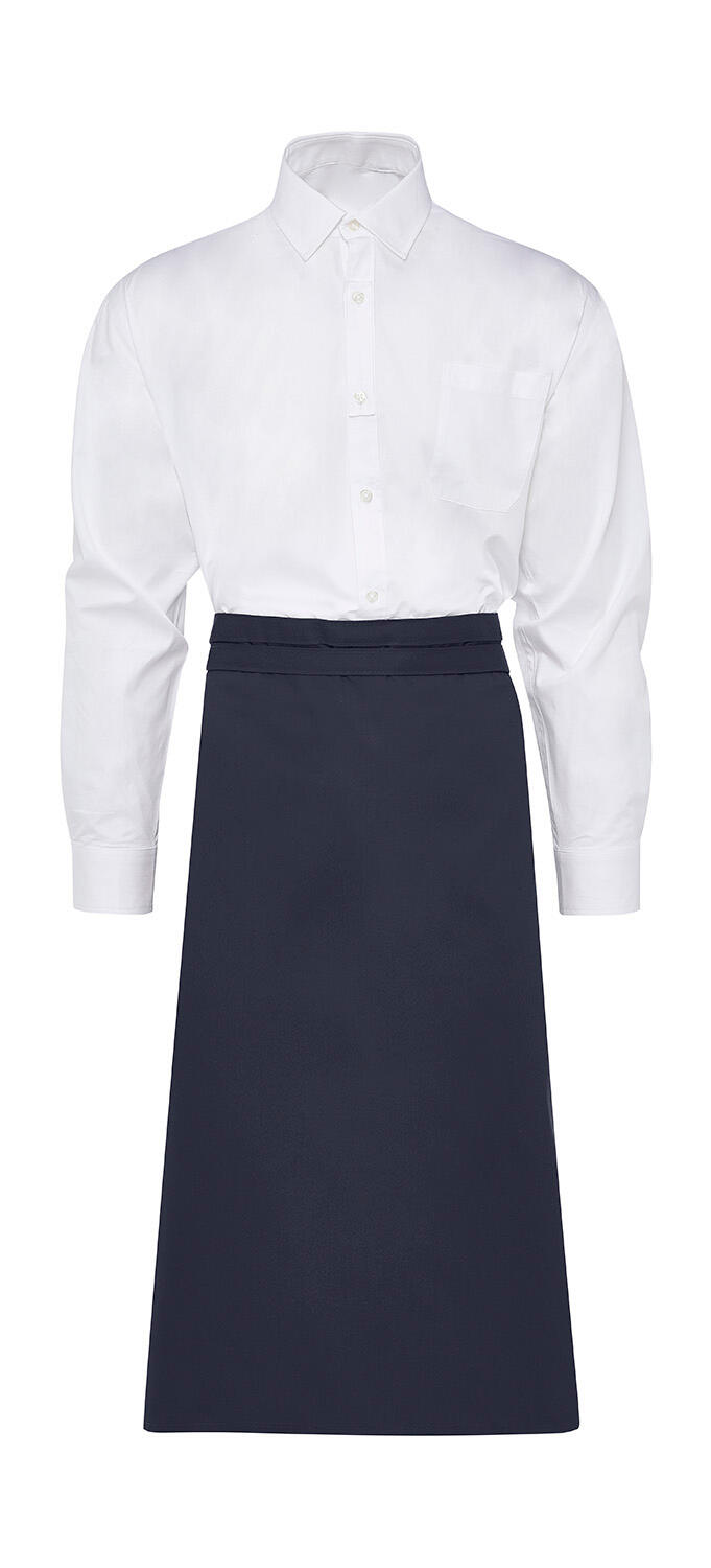 ROME - Medium-Length Bistro Apron - 200 - Navy