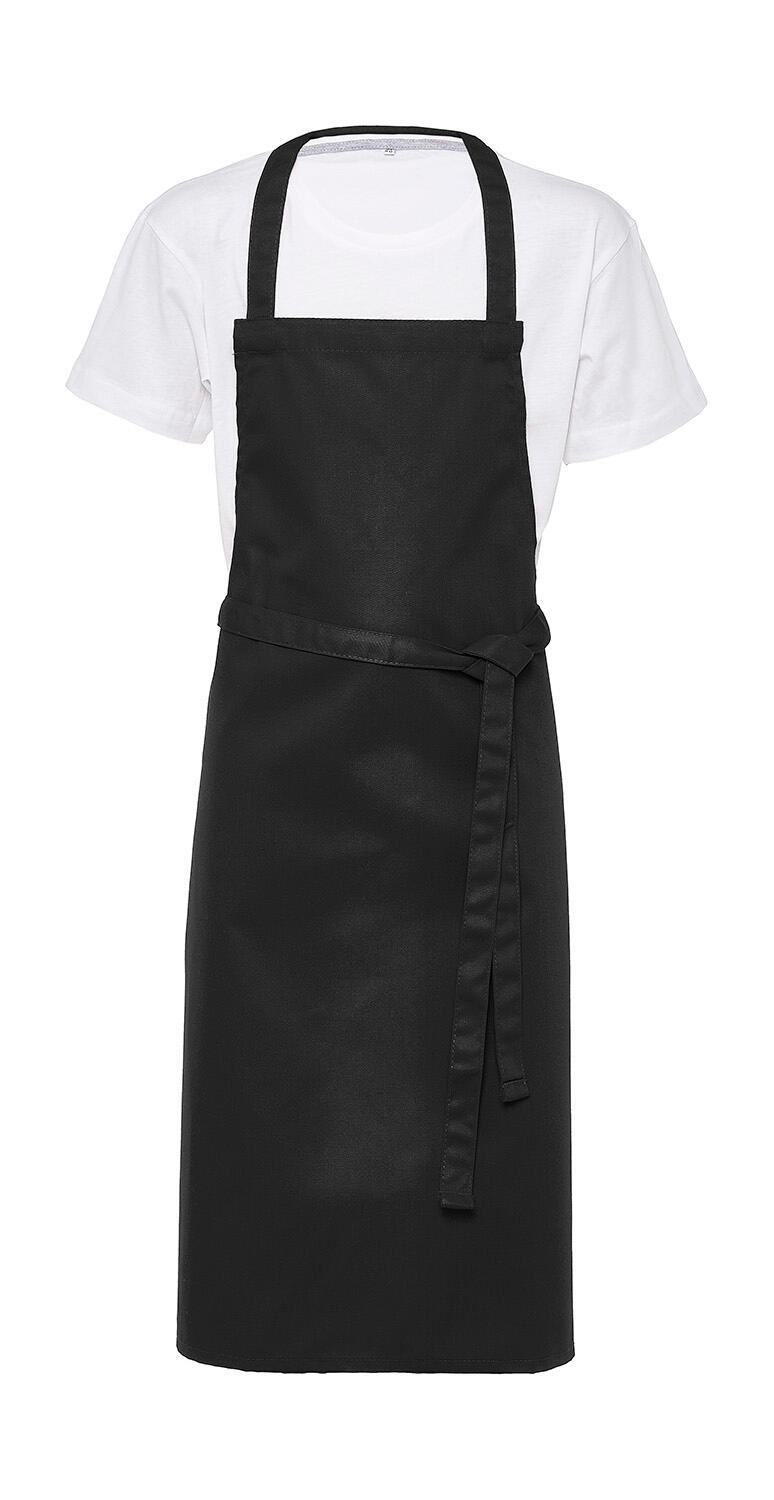 VIENNA - Children's Bib Apron - 101 - Black