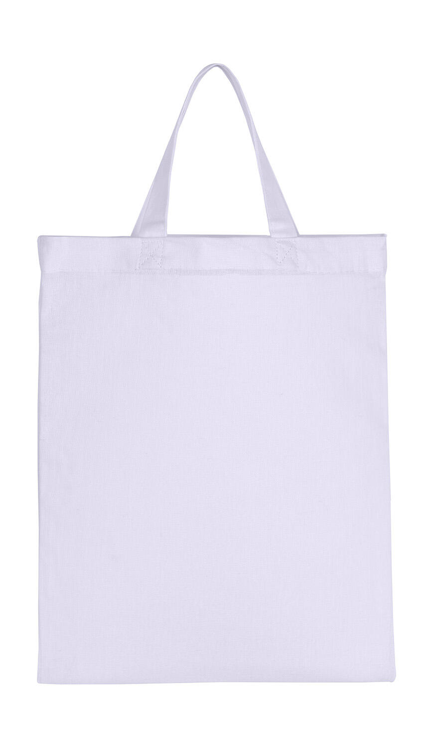 Kleine katoenen shopper - 000 - Wit