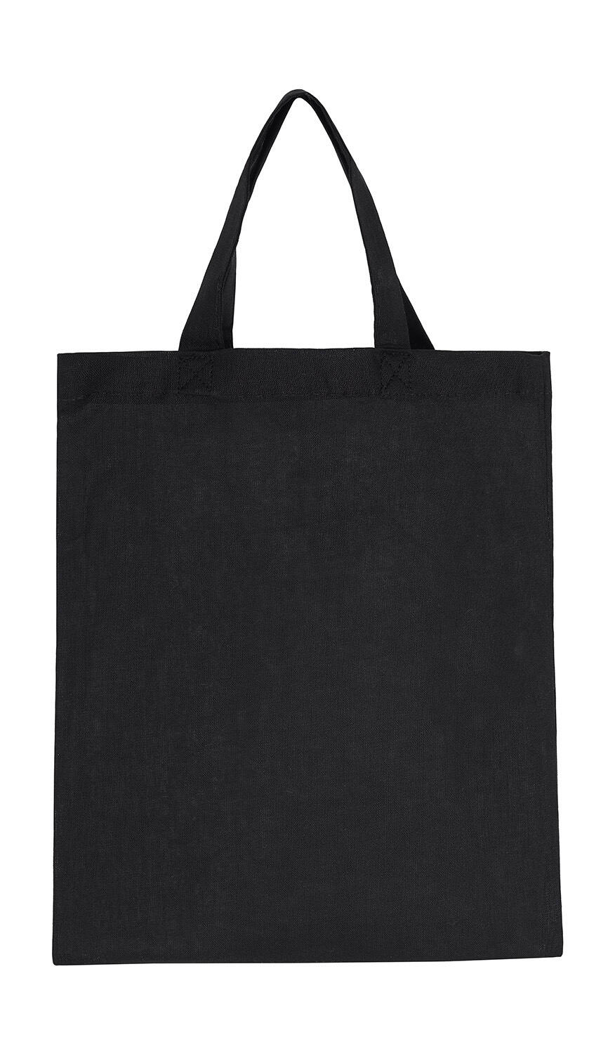 Kleine katoenen shopper - 101 - Zwart