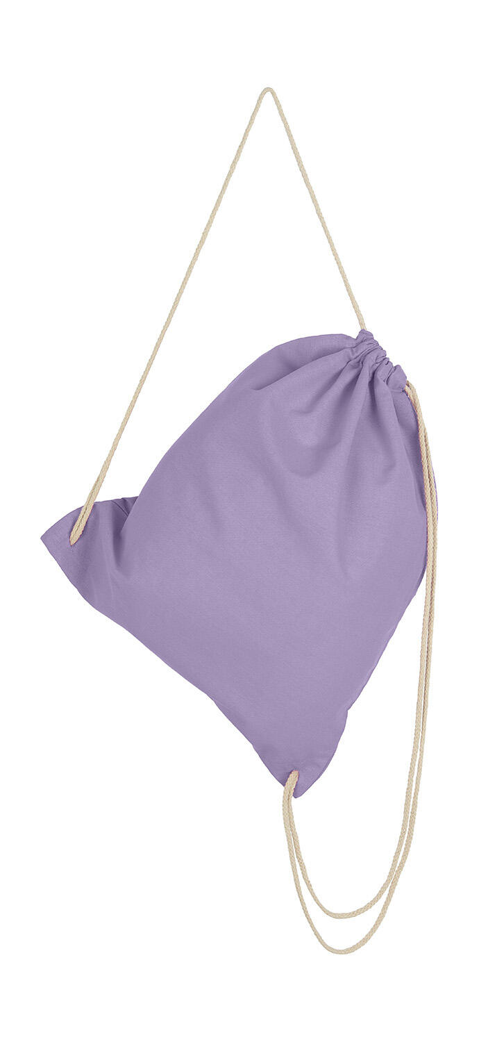 Drawstring backpack - 345 - Lavender