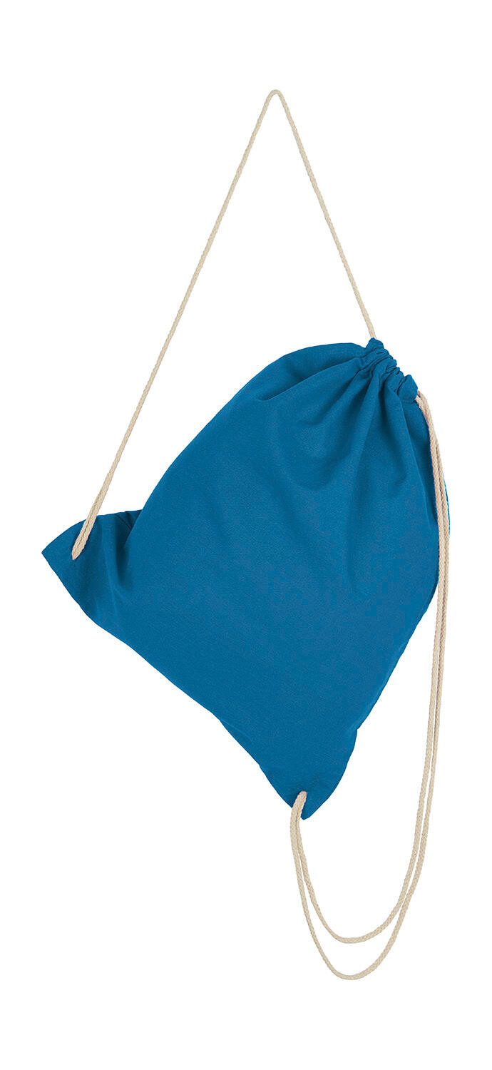 Drawstring backpack - 307 - Mid Blue