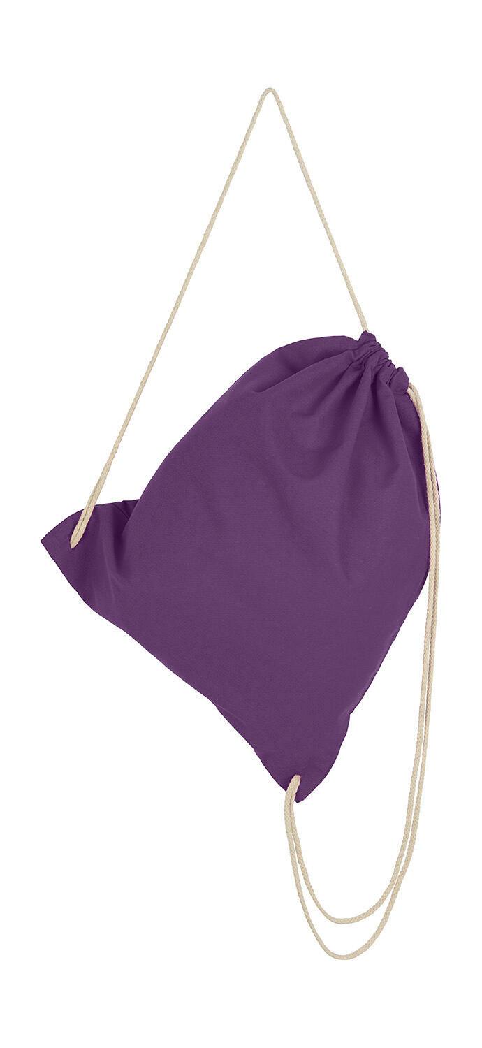 Drawstring backpack - 342 - Lilac