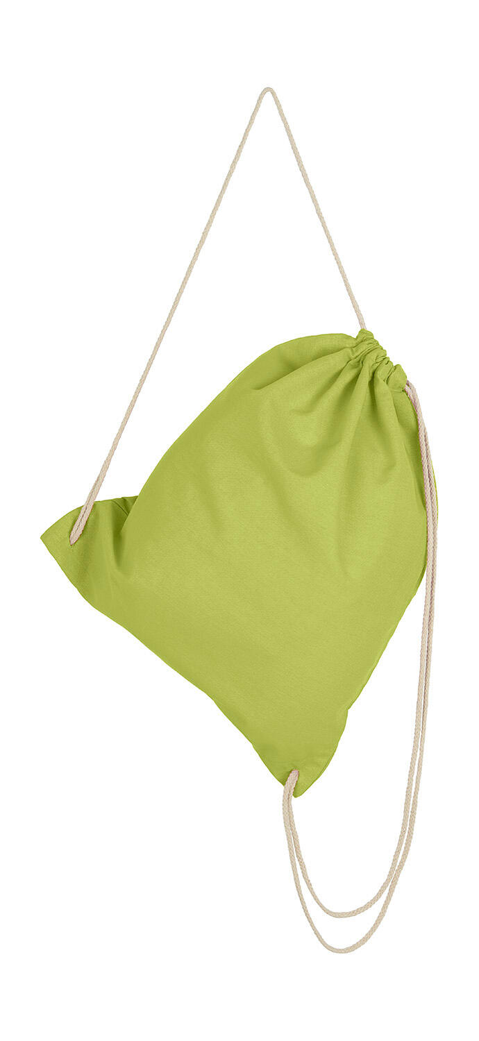 Drawstring backpack - 521 - Lime
