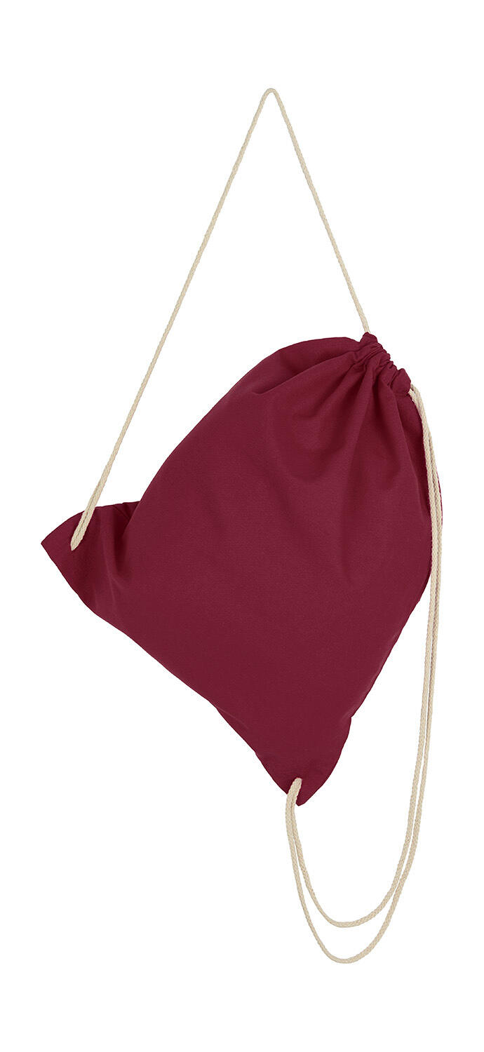 Drawstring backpack - 448 - Burgundy