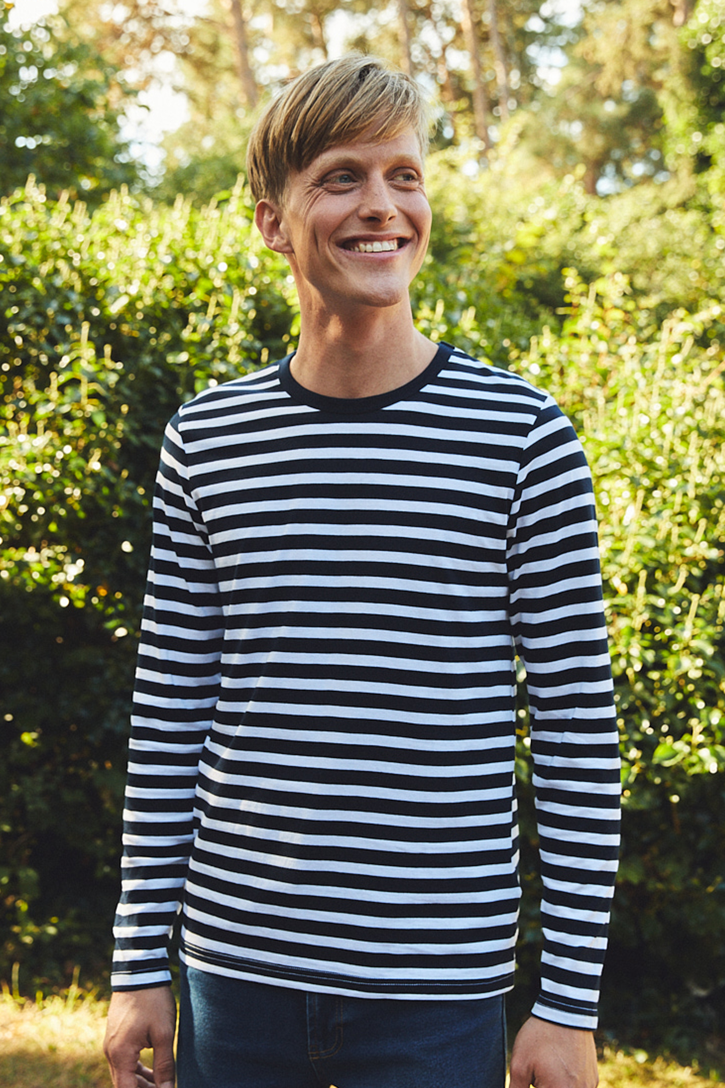 Heren T-shirt met lange mouwen