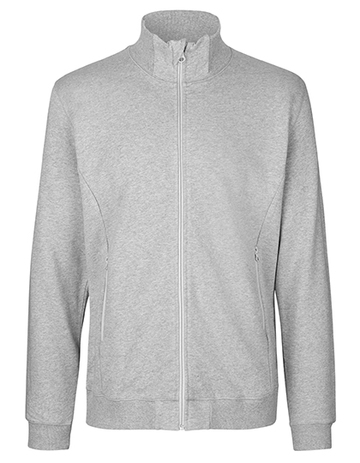 Unisex jas met hoge kraag - 21 - Sportgrijs