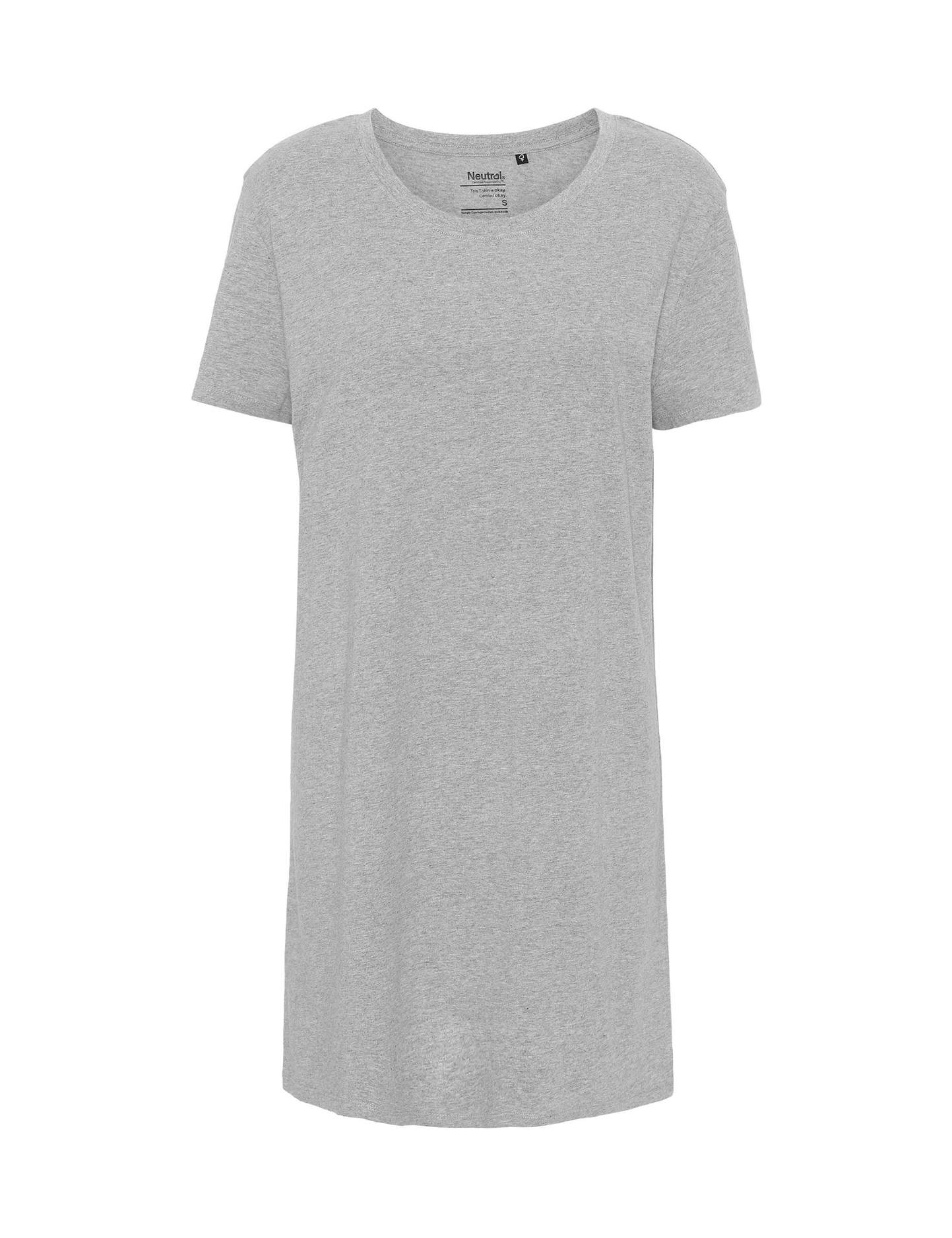 Ladies' Long Length T-Shirt - 21 - Sport Grey