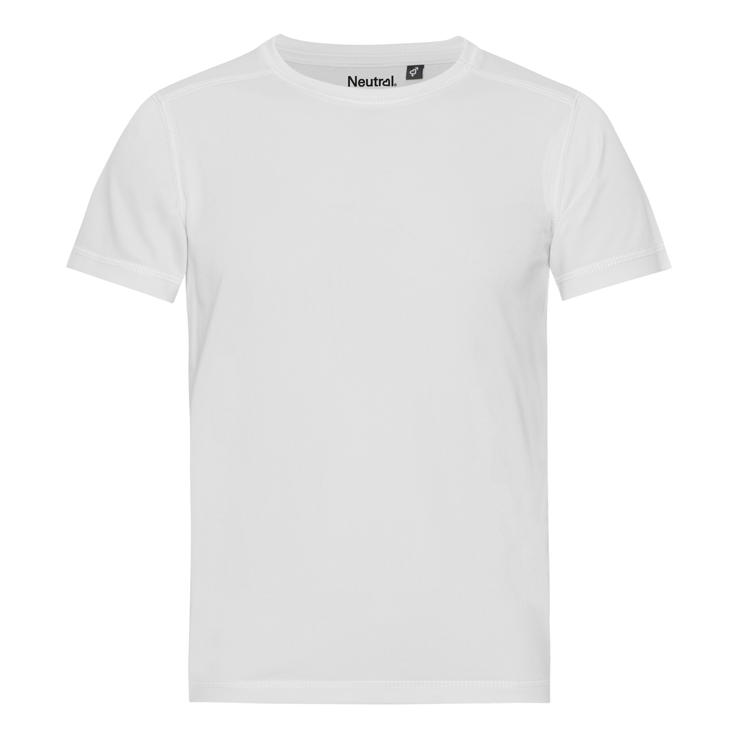 T-shirt van katoen met tijgerprint voor kinderen - 01 - Wit