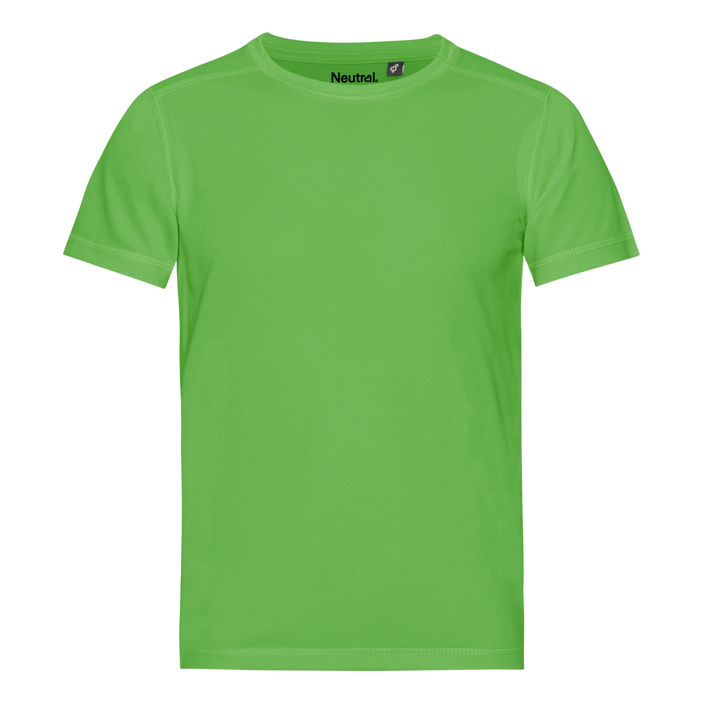 T-shirt van katoen met tijgerprint voor kinderen - 12 - Limoen