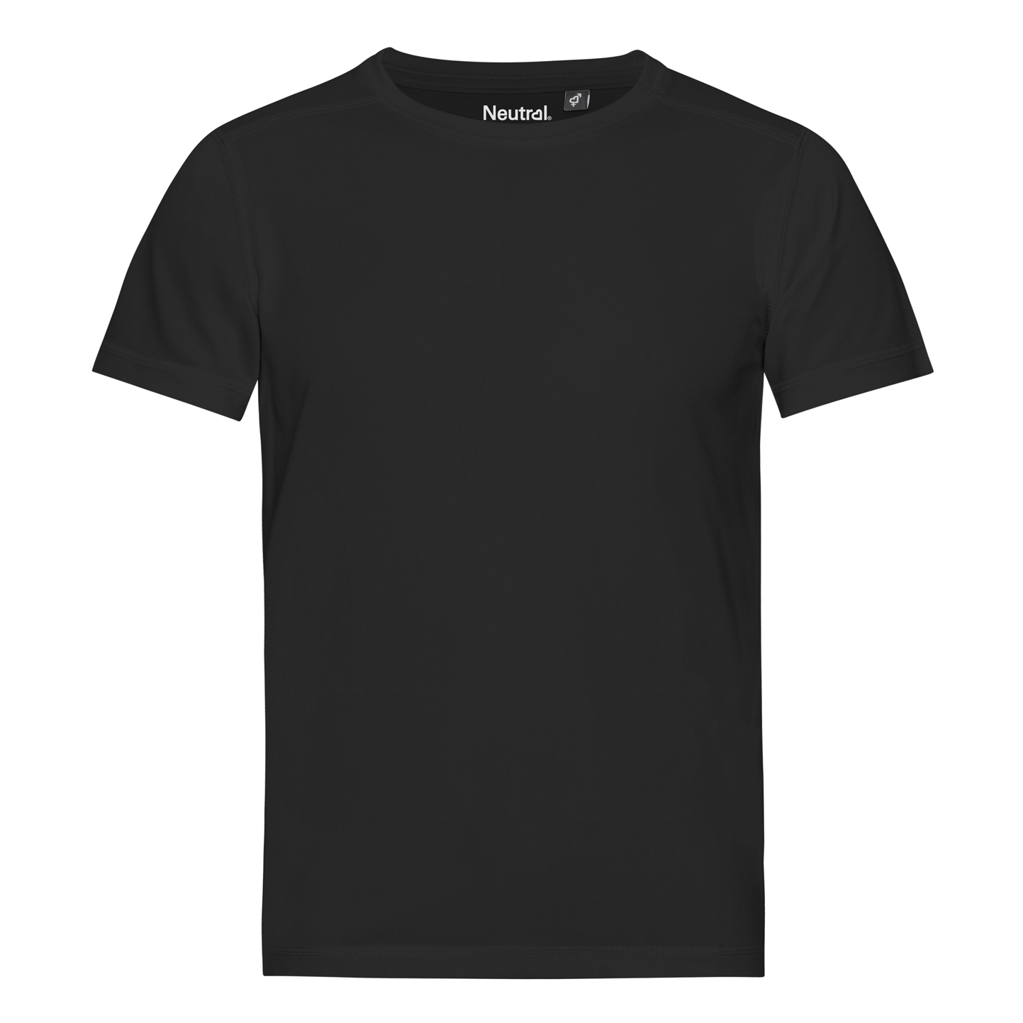 T-shirt van katoen met tijgerprint voor kinderen - 03 - Zwart