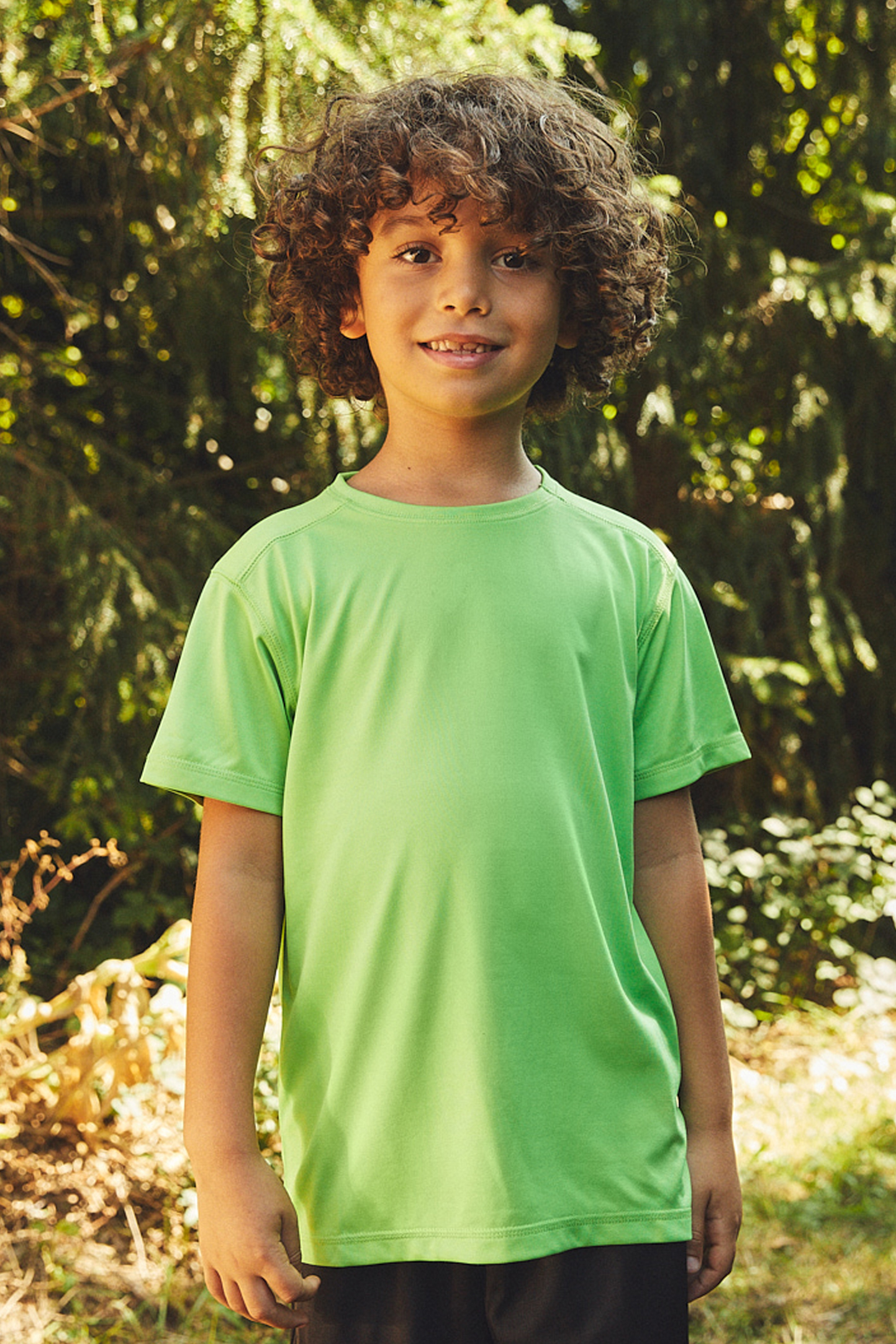 T-shirt van katoen met tijgerprint voor kinderen