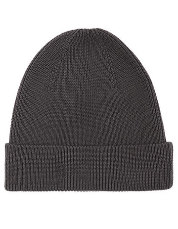 Muts 1x1 Rib - 06 - Houtskool