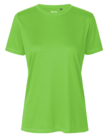 Dames performance T-shirt - 12 - Limoen