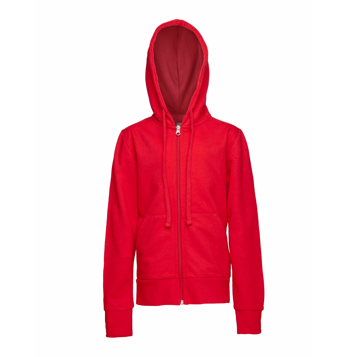 Children's Zip-Up Hoodie - 28 - Sport Red