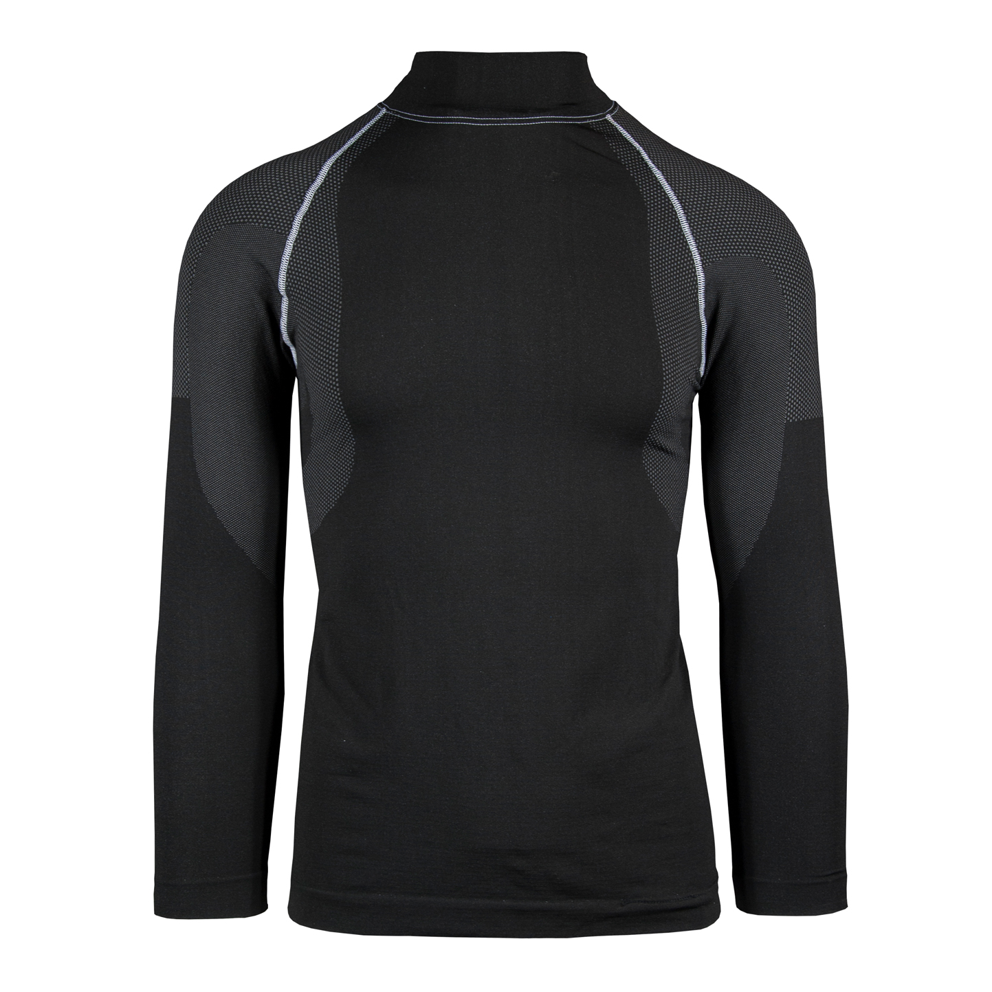 Thermal Base Kids Crew Neck Long Sleeve Jersey - 11GR - Dark Shadow/Greggio