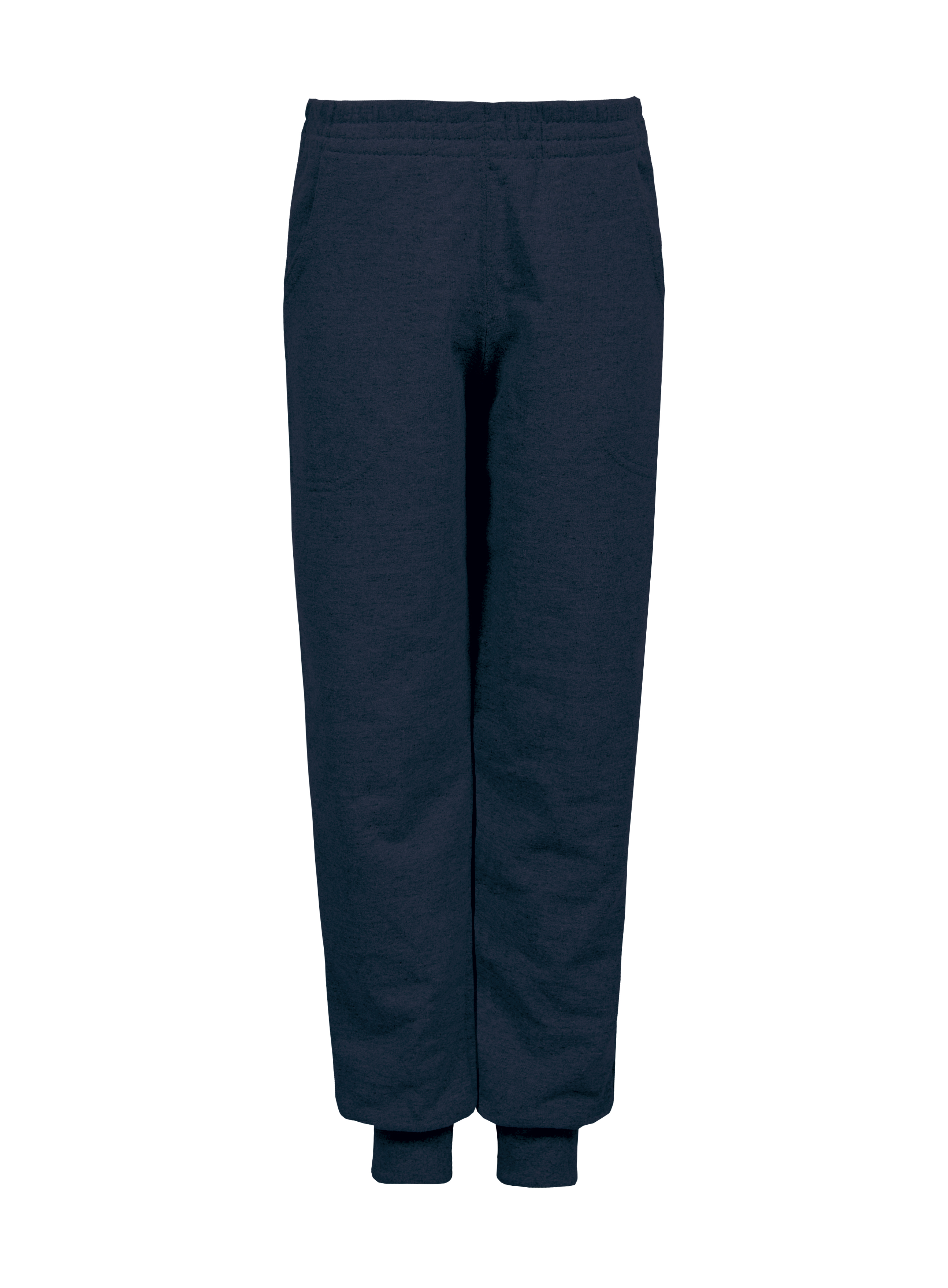 Kindersweatshirt en -broek van French Terry-stof - 18 - Blauw