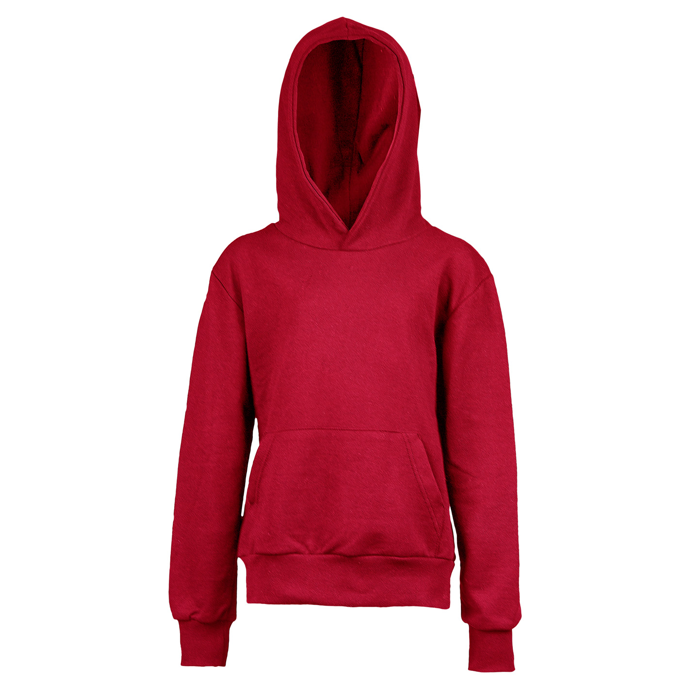 Children's Hooded Sweatshirt - 28 - Sport Red