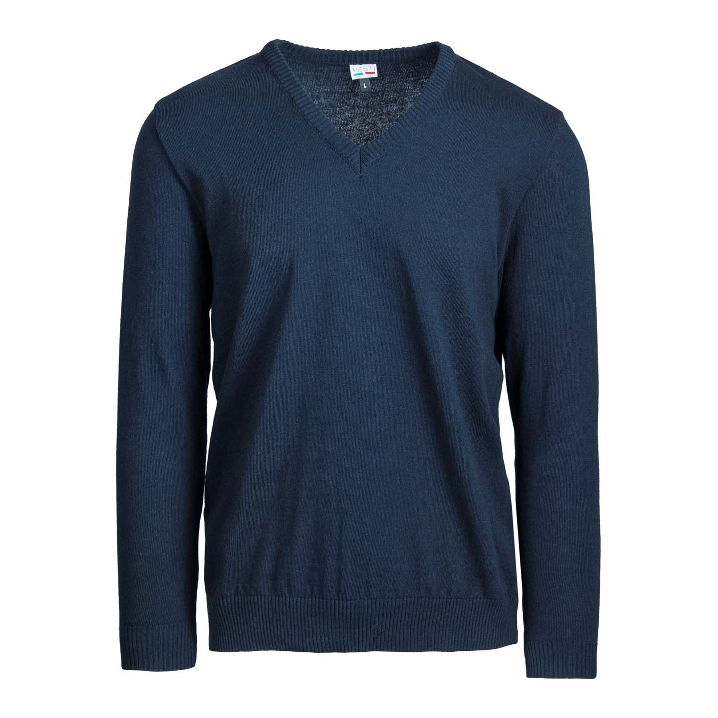 Children's V-Neck Pullover - 2052 - Blue 52