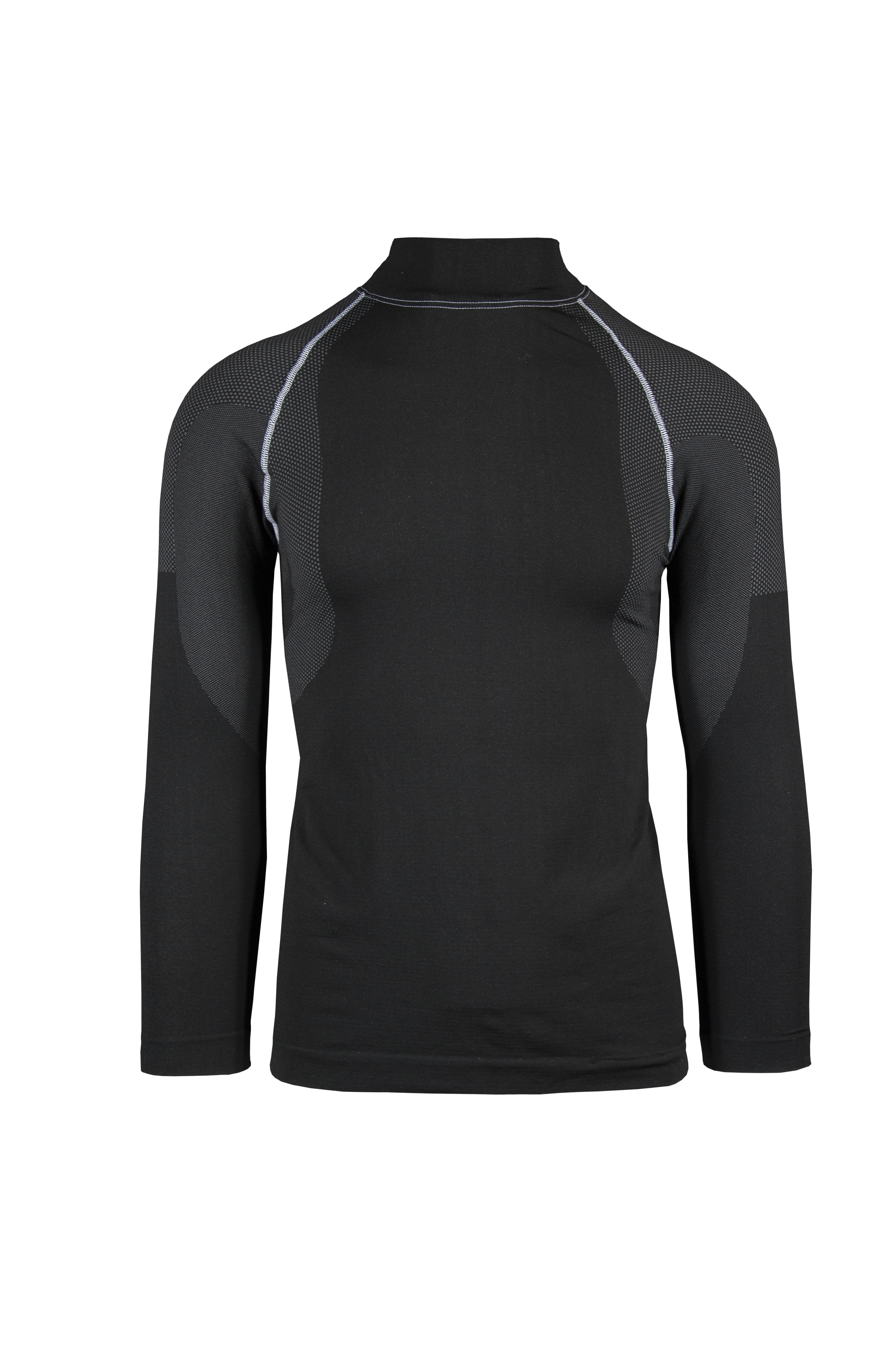 Thermoshirt met ronde hals en lange mouwen - 11GR - Dark Shadow/Greggio